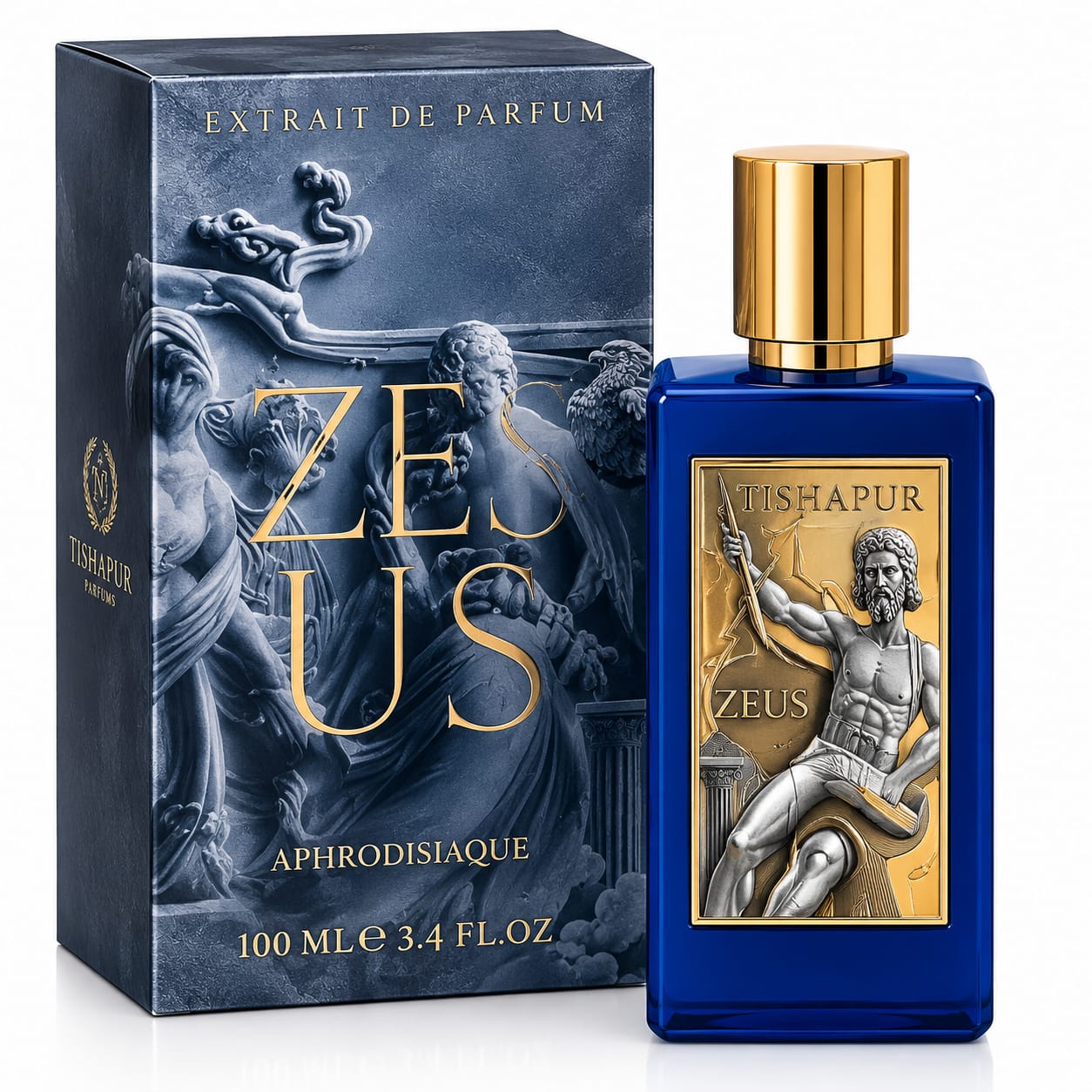 Tishapur Zeus – Extrait de Parfum, 100 ml