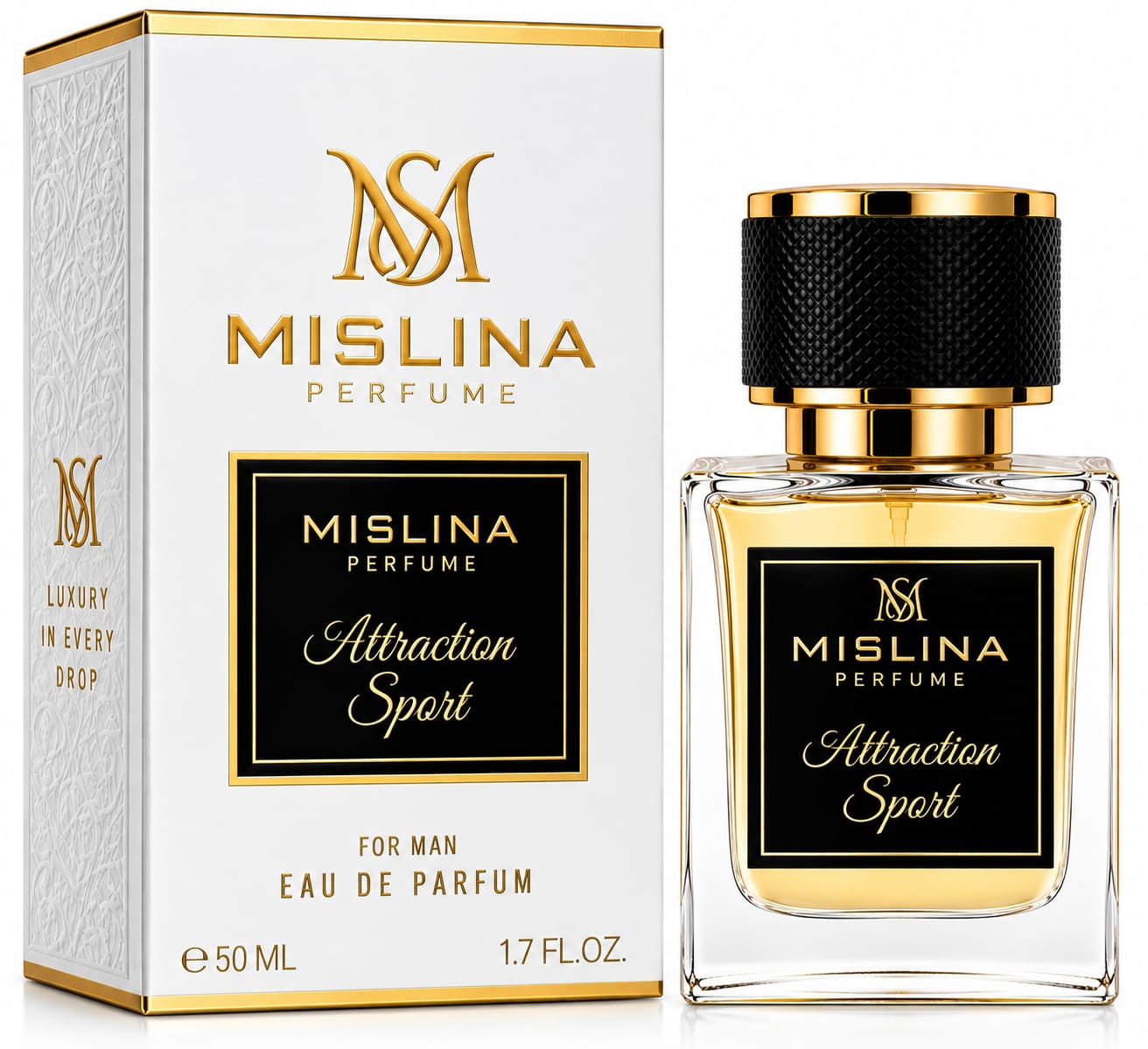 MisLina Attraction Sport – Eau de Parfum, 50 ml