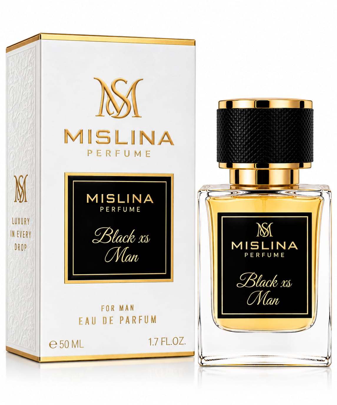 MisLina Black XS Man – Eau de Parfum, 50 ml