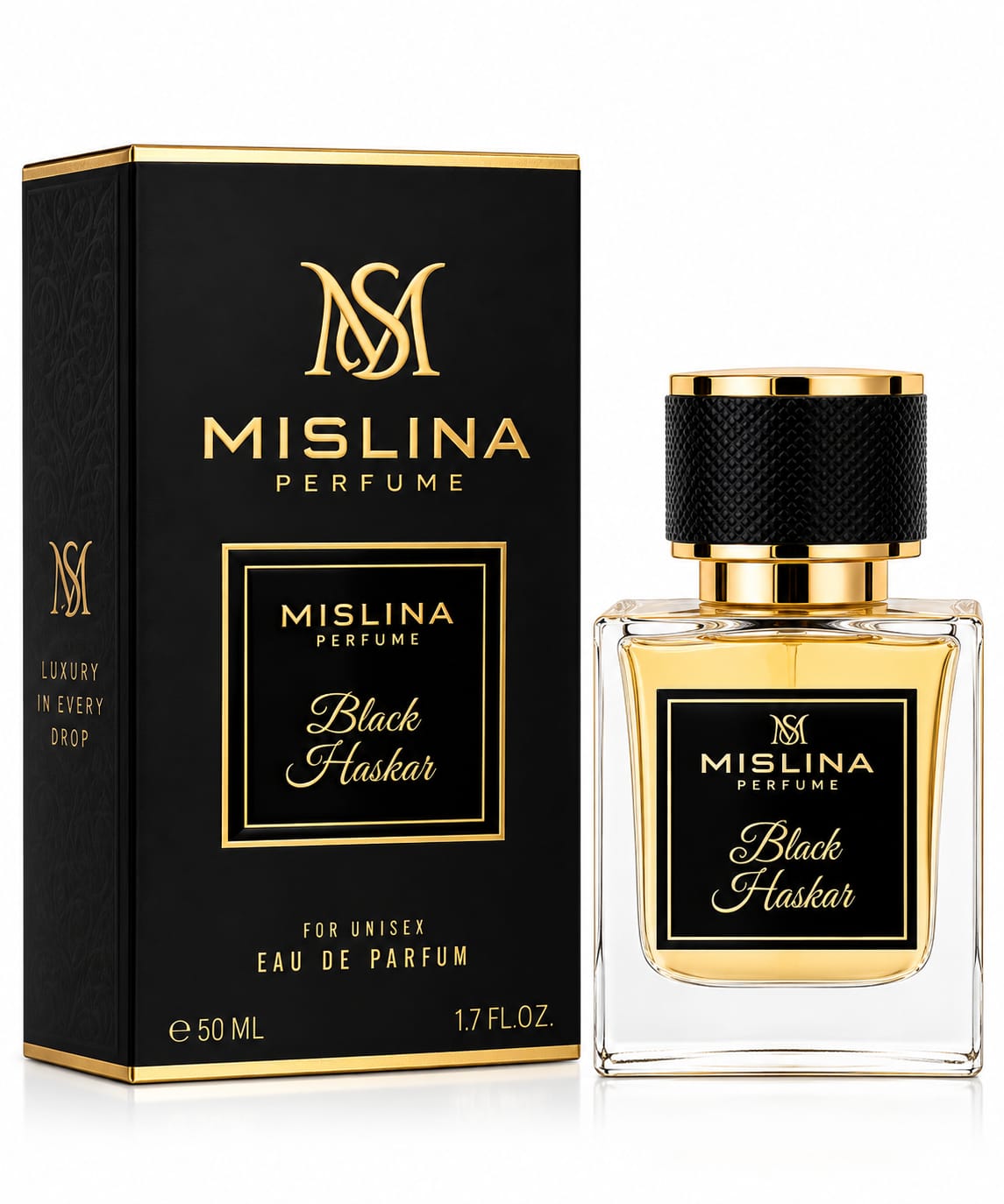 MisLina Black Haskar – Eau de Parfum, 50 ml